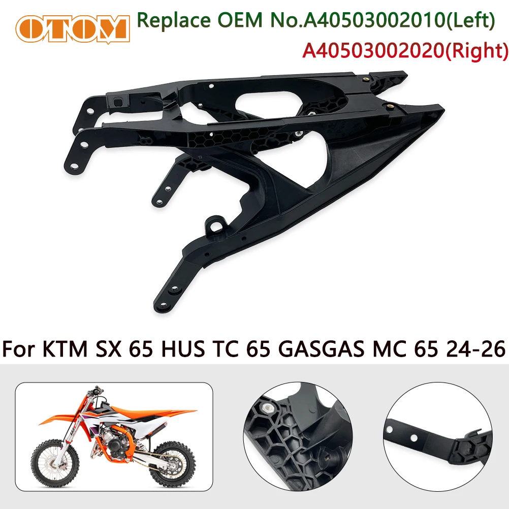 otom-rear-seat-support-2024-2026-for-ktm-sx-65-husqvarna-tc-gasgas-mc-65-motorcycle-subframe-frame-tailstock-bracket