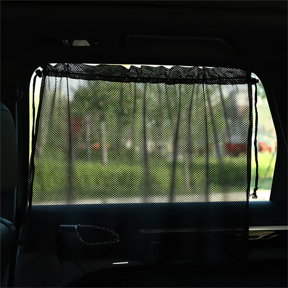 

Suction cup Curtain Curtains Mesh Sunshade Auto Supplies Heat Insulation Mesh Car Curtain Sunshade Essential