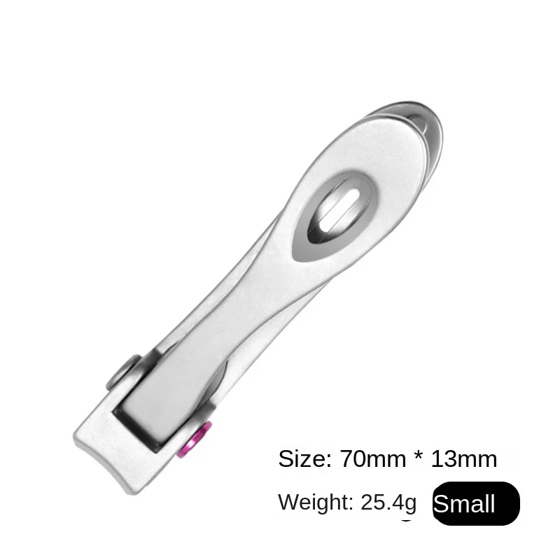 Professionele nagelknipper van roestvrij staal, nagelknipper voor teennagels en vingernagels, manicure trimmer, teennagelknipper voor dikke nagels