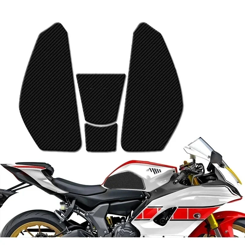 Motorcycle body fairing sticker Tank Pads Gas Knee Grip Traction Sticker Protector  for  YZF R7 2022