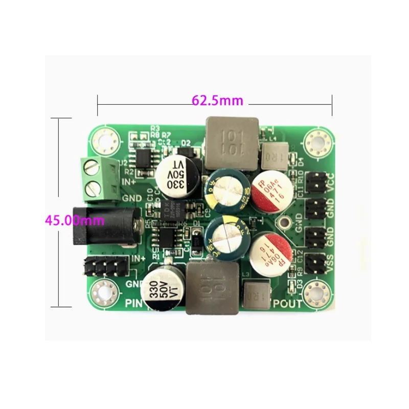 DC-DC power module single power conversion ± 5V output ultra-low ripple/load adjustment rate short circuit protection