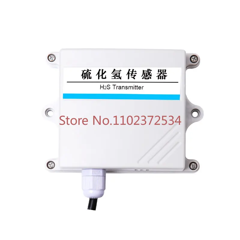 

Hydrogen sulfide sensor H2S transmitter Odor and odor detector Public toilet waste station RS485 pipe gallery monitoring