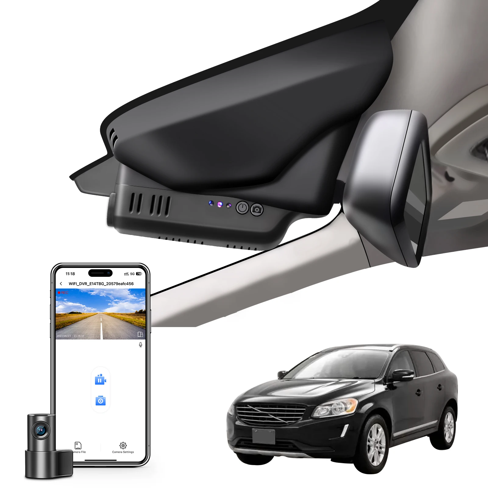 Mangoal 4K Dash Cam… - image