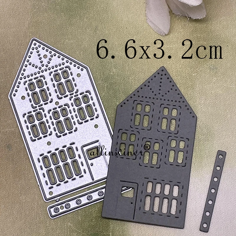 New House decoration Metal Cutting Dies for DIY Scrapbooking Album Paper Cards Decorative Crafts Embossing Die Cuts