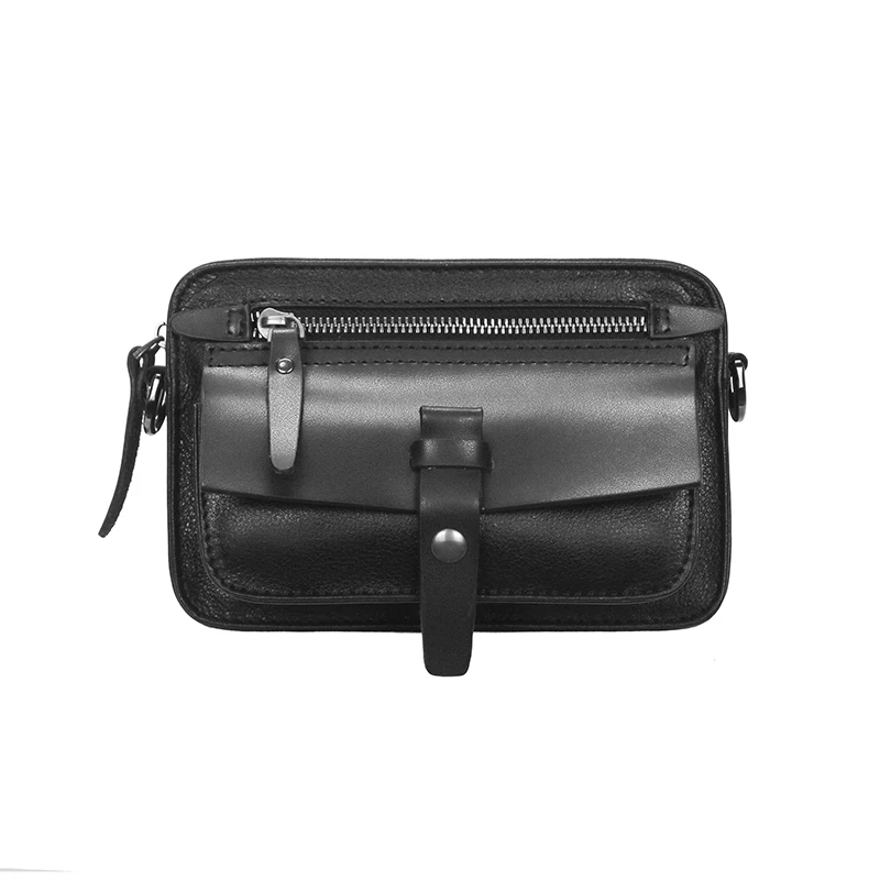 Echt leder kleine Umhängetasche für Frauen Männer Riemen Schulter Handtasche Geldbörse Kamera tasche mit Kreditkarten schlitzen – Detail 6