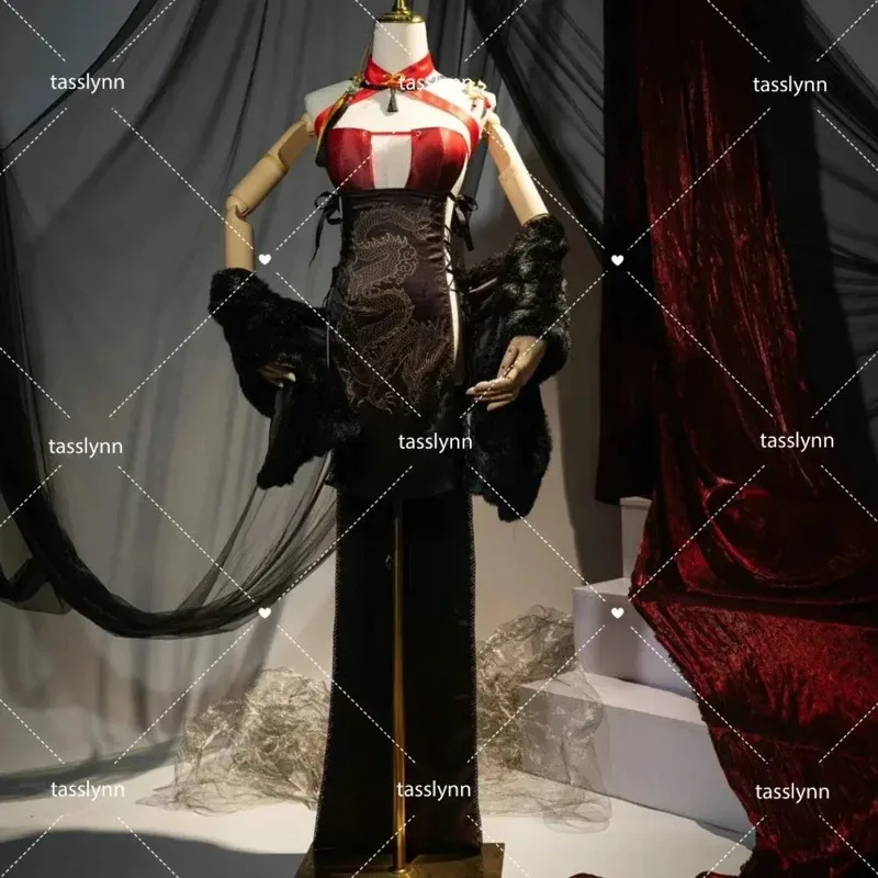 

Игра Azur Lane Косплей Годовое платье Активная вечеринка Ролевая игра Костюм на Хэллоуин Сексуальный KMS Agir Cheongsam GU3088c;3.k'6;d.a;