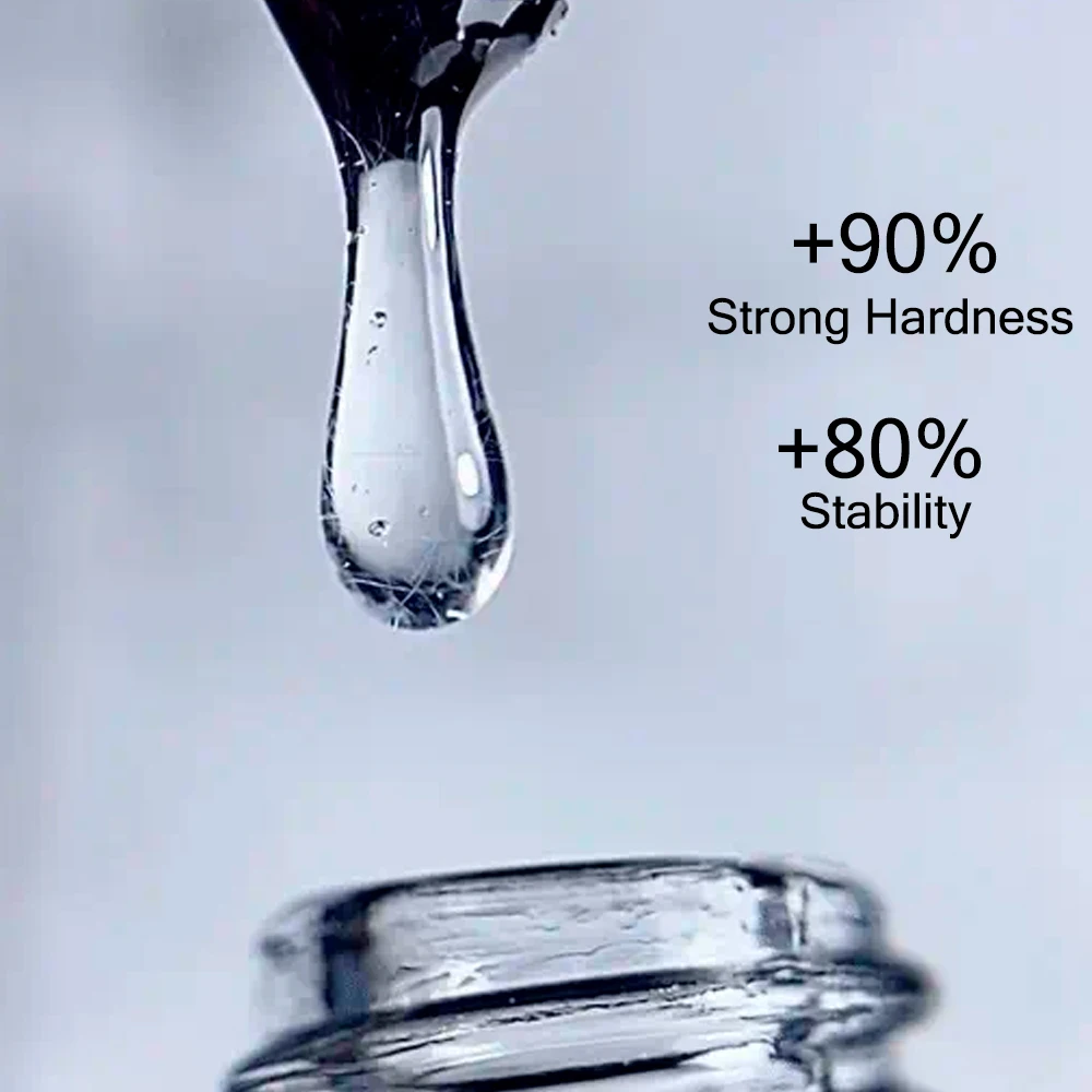 KODIES GEL 깨진 손톱을위한 새로운 섬유 고무베이스 젤 수리 된 유리 섬유 투명 강력한 건설 젤 폴란드어 매니큐어 용 모두