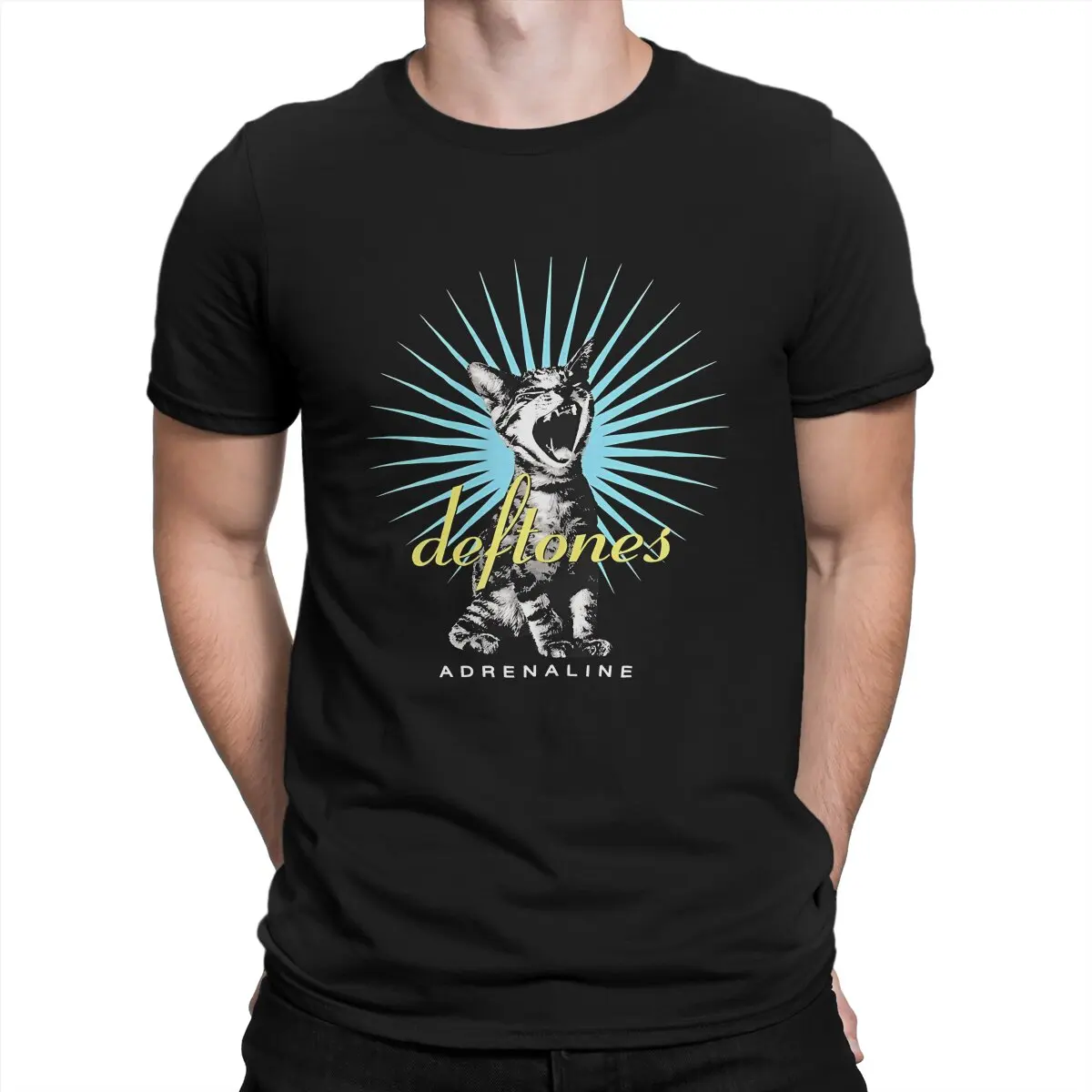 Marvelous Men T Shirt Deftones Novelty Tee Shirt Short Sleeve Round Neck T-Shirt Pure Cotton Gift Idea Tops