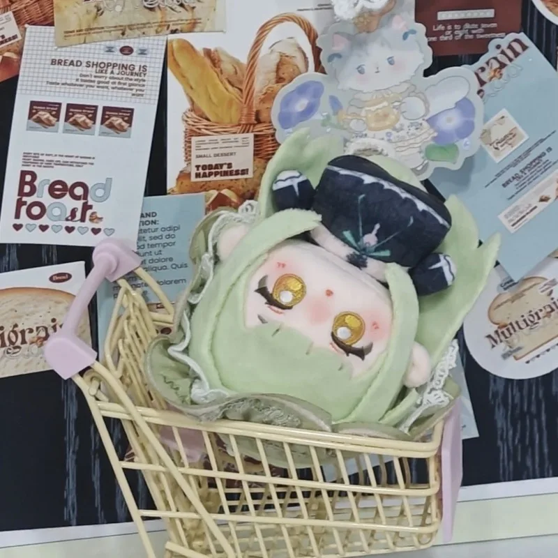 

10cm Anime Game Arknights Wakaba Mutsumi Kawaii Cosplay Soft Cotton Doll NuNu Body Cartoon Mini Toy Figures Fans Collection Gift