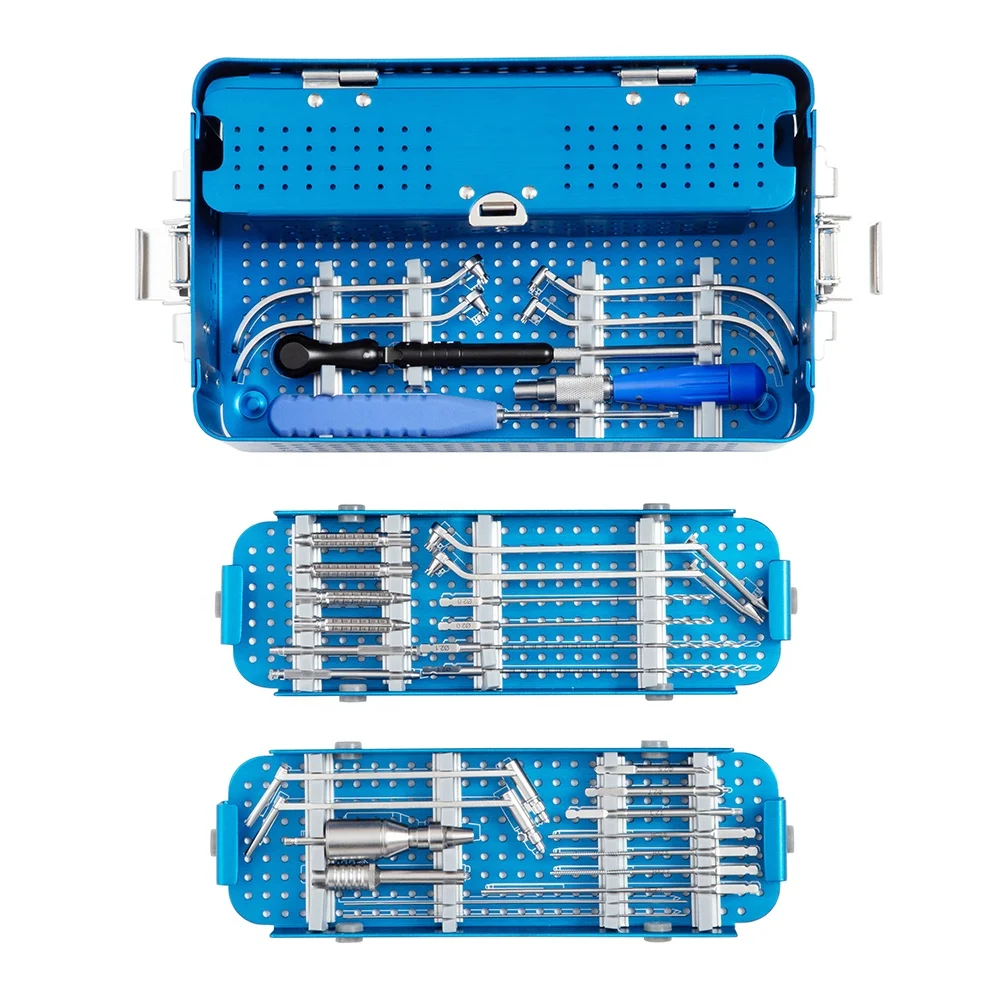 Hot Sale Surgical Instruments 2.5/2.7 Multi-axial Locking Plates Instrument Set for Distal Radius Locking Plate