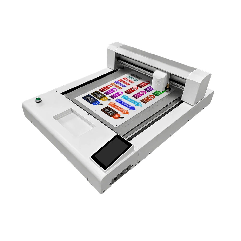 Mini A3 Flatbed Cutter to Match with DTF Printer