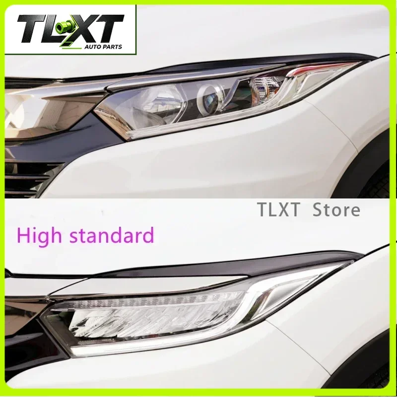 TLXT For HONDA Vezel 2019 2020 2021 Headlamp Base Headlight Rear shell Replace Headlight House Black rear shell