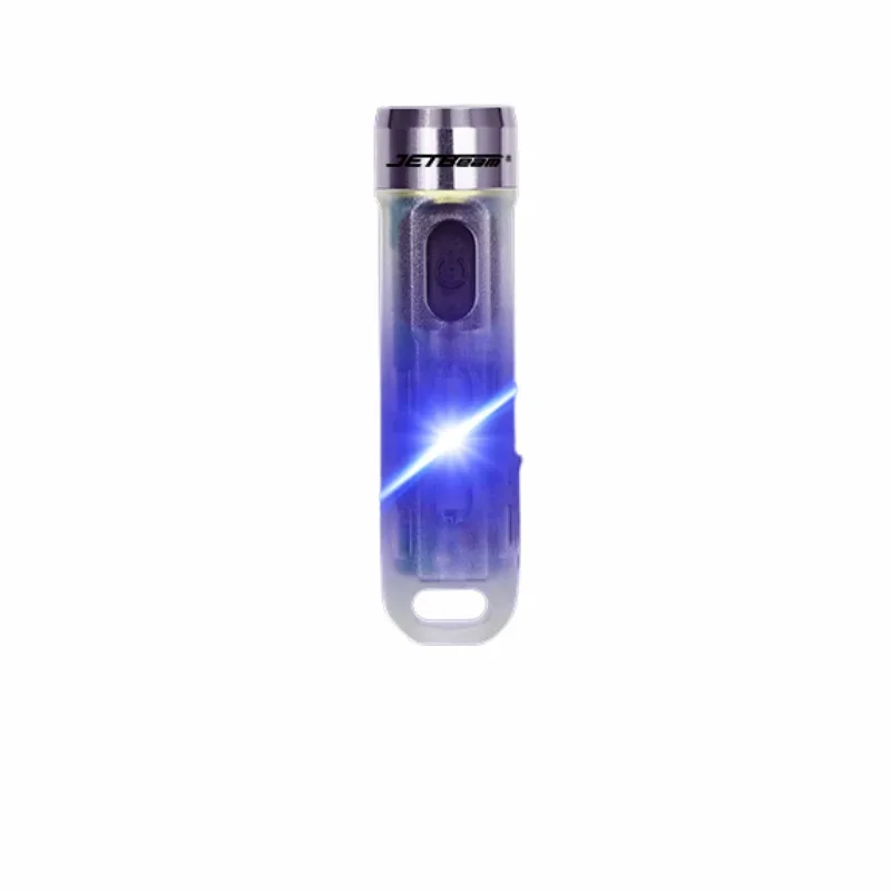 JETbeam Mini ONE SC Keychain Light 400Lumens built-in Battery TYPE-C Rechargeable Protable EDC Mini LED UV Flashlight