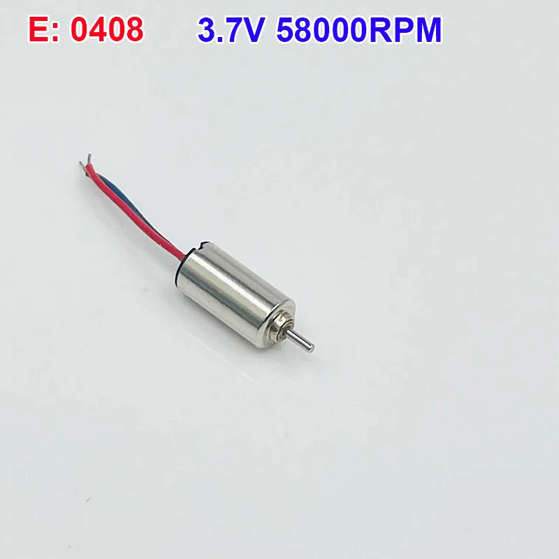 3V-3.7V 0408 / 0412 Mini Coreless DC Motor 4mm*8mm 4mm*12mm Micro Electric Motor UAV RC FPV Drone Quadcopter Toy Engine