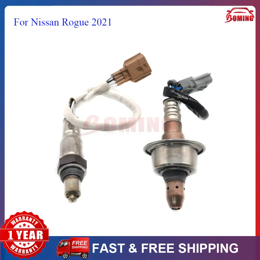 

New Car Up&Downstream Air Fuel Ratio O2 Oxygen Sensor 22693-6CA0A 226A0-5CA0A For Nissan Rogue 2021 226936CA0A 226A05CA0A