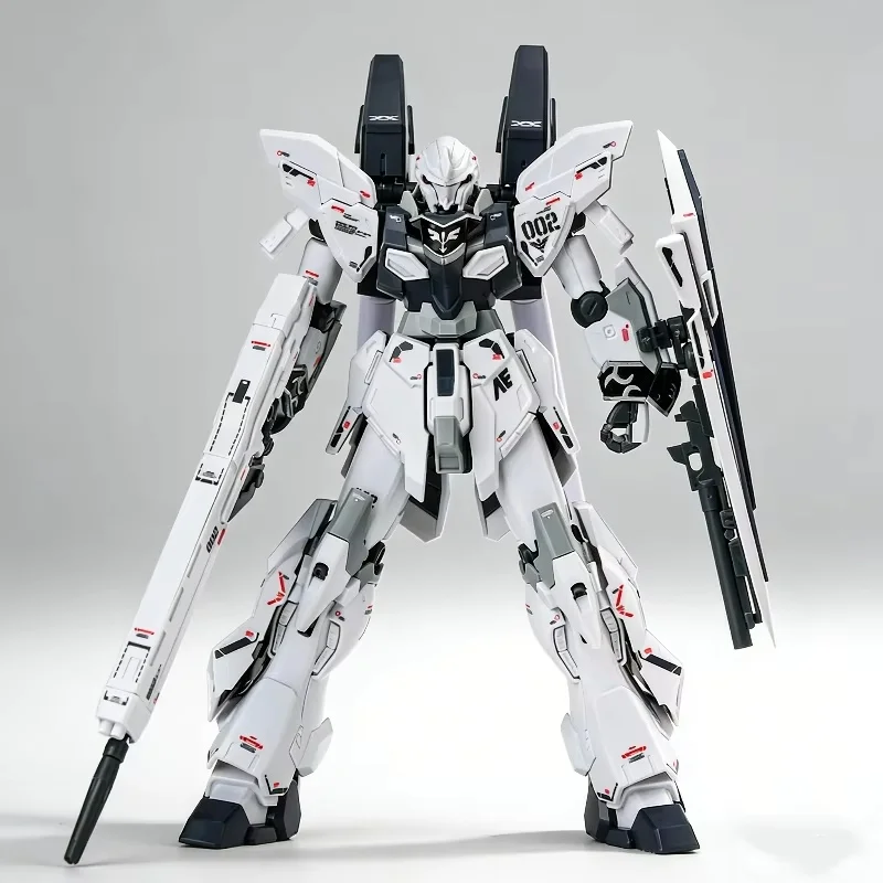 Pb Limited Hg 1/144 Sinanju Stein Versión Narrativa El kit de modelo de ensamblaje prototipo blanco 217 viene con calcomanías de agua y soporte de exhibición.