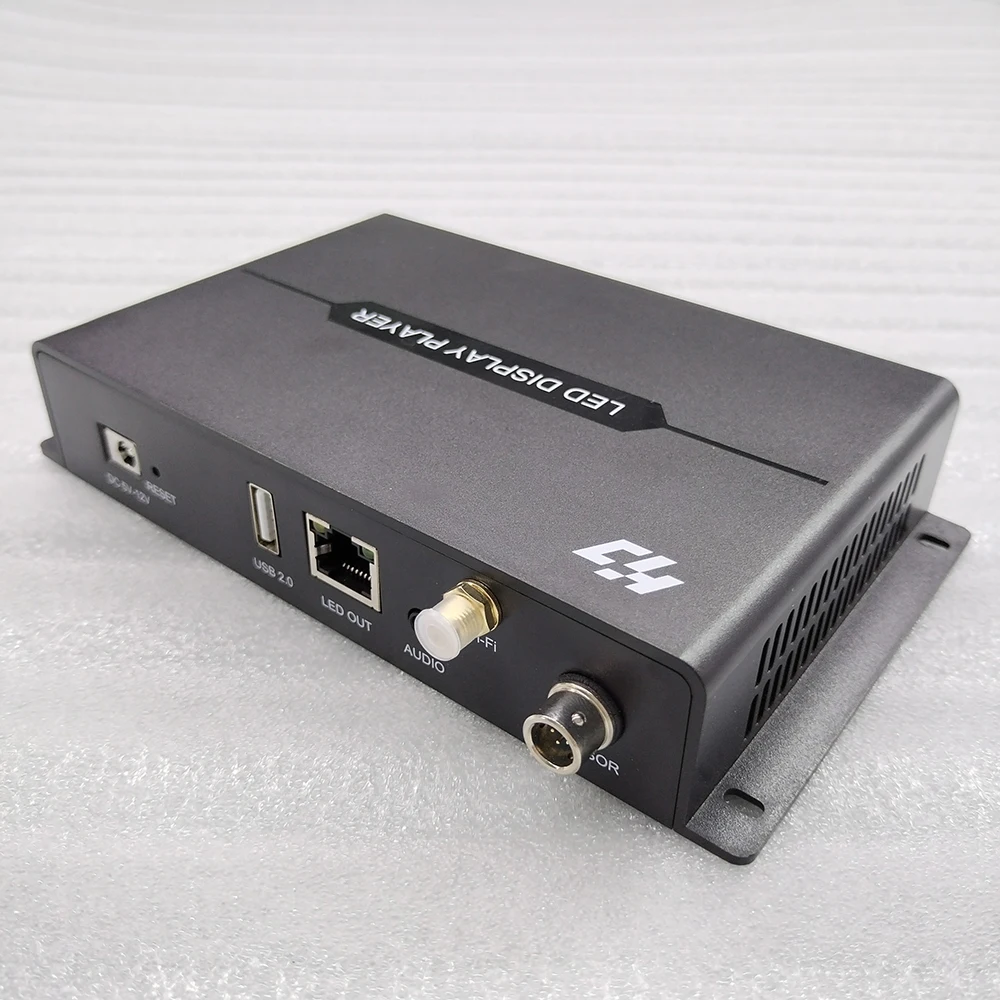 HD-A3L LED Display Player Full Color LED Panel Asynchronous Controller WiFi USB LAN 4G Control Card 650,000 Point Control Range