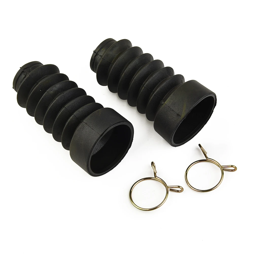 Motorcycle Rubber Fork Cover Gaiters Boots for Front Fork Protection Compatible with Dio 18 27 28 34 35 56 Jog90