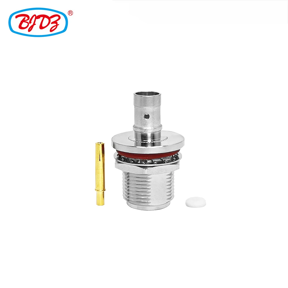 Free Shipping 5PCS N Female Jack Bulkhead Connector for Coaxial RG401 Cable