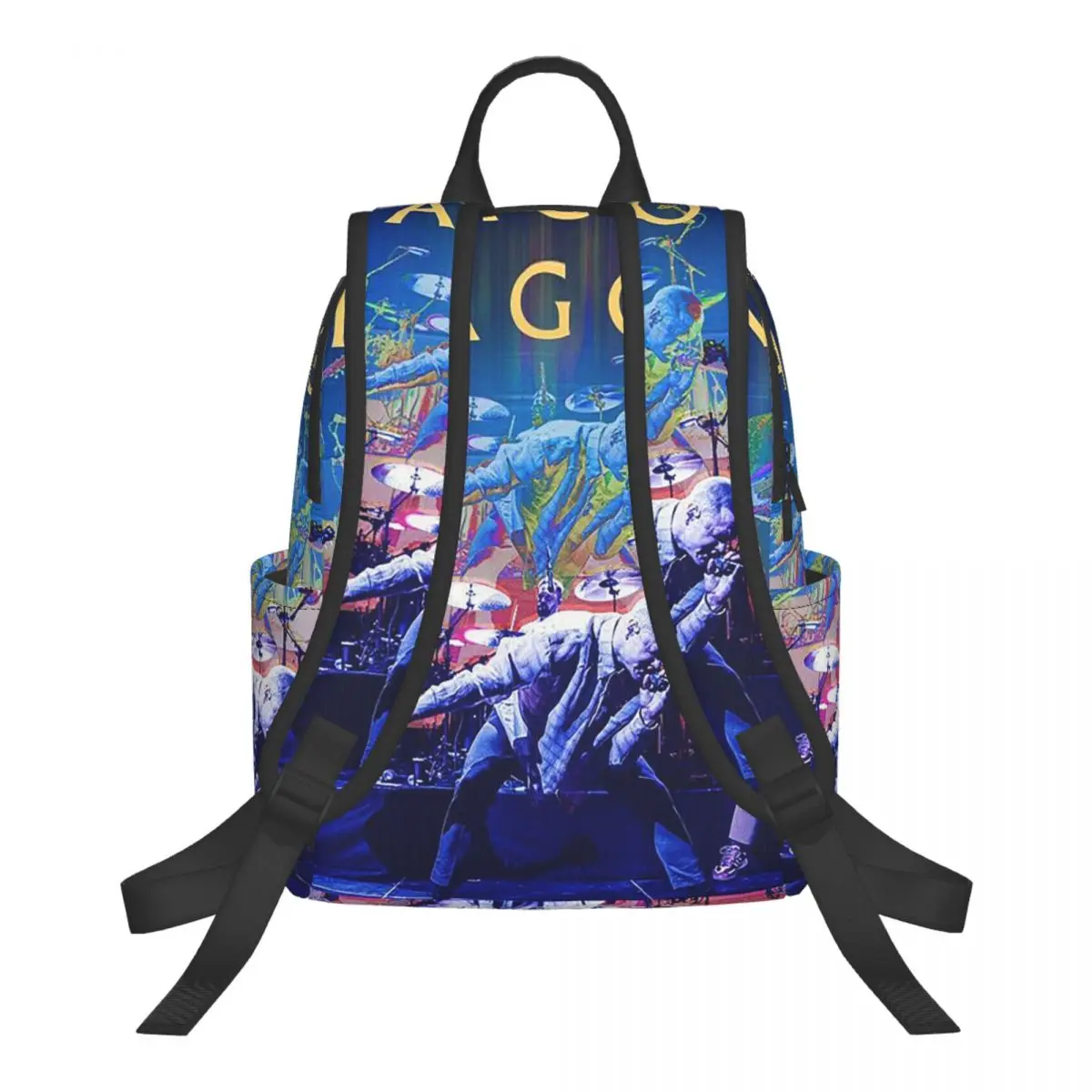 Imagine Dragons Band Loom TourStudent Backpack School Bag Hiking Travel Daypack for Boys Girls Bookbag Shoulder Bags