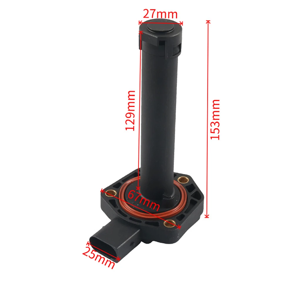 

​12617607909 Engine Oil Level Sensor with O-Ring for BMW 2006-2016 E71 E83 E60 525xi 528i 535i 535xi X3 X5 X6 12617567722