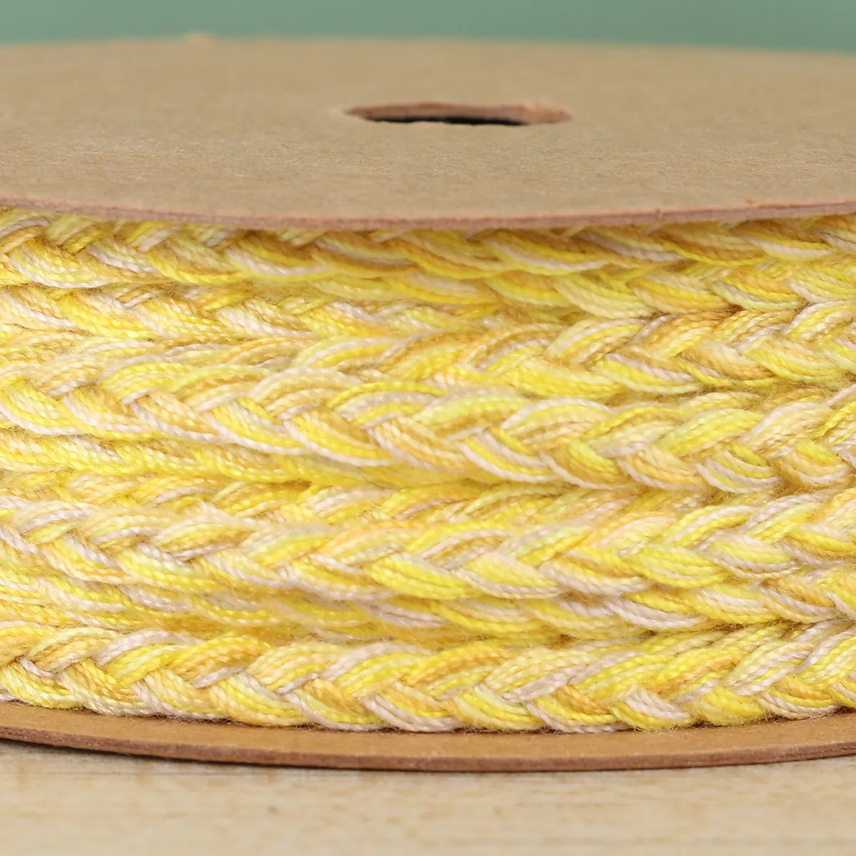 1 Roll Braided Cotton Rope Gradient Color High Strength Multi-Functional Waist Shoelace Bag Strap Costume Braid DIY Art