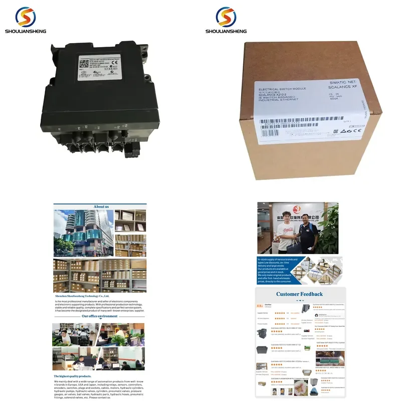 High Quality Industrial Automation Plc Pac Dedicated Controllers with 6GK5212-2BB00-2AA3plc Logic Programming Controller