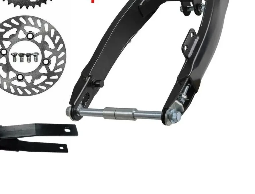 

12" Rear Wheel Swing Arm Kit 80/100-12 Tire Rim 3.00-12 Pit Bike for CRF50 CRF70 SSR