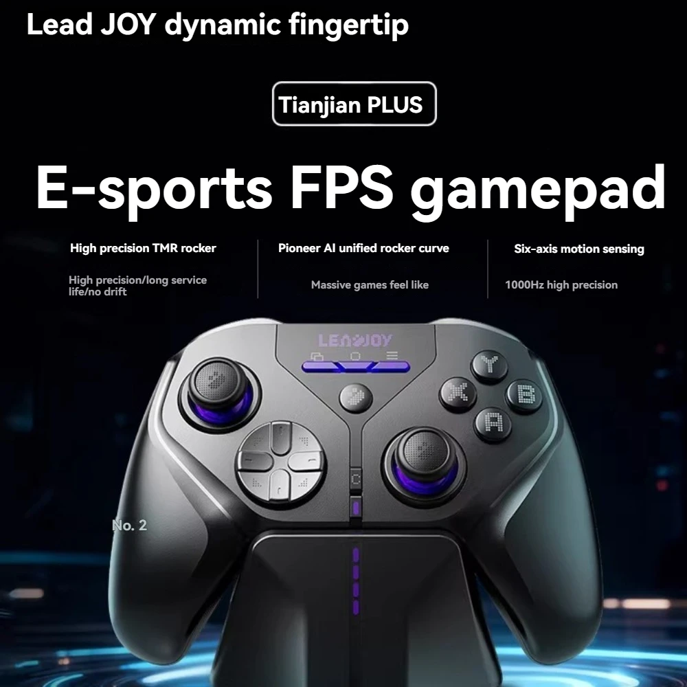 manette-de-jeu-sans-fil-leadjoy-xeno-plus-avec-declencheur-lineaire-a-effet-hall-joystick-tmr-bluetooth-manette-de-jeu-e-sports-ensemble-cadeau-pour-joueurs