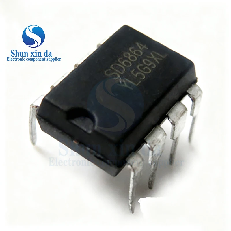 

10PCS SD6864 DIP-8 new original In Stock Chipset DIP8