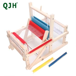 1set DIY Wooden Mini Loom Knitting Tool, Wood Spinning Knitting Machine, Ideal for Weaving Handicraft Artical Knit Project