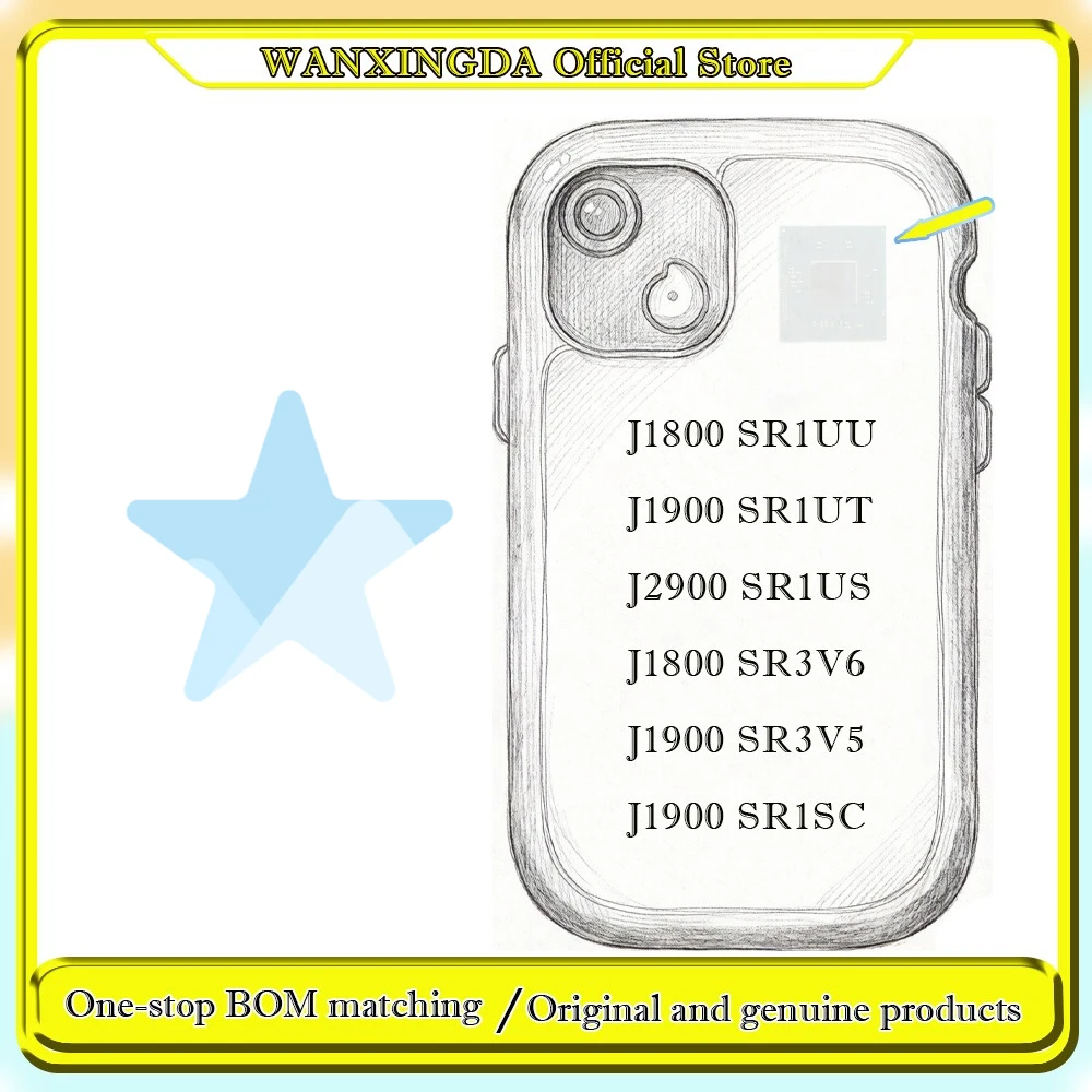 Plastic phone case J1900 SR1UT J1800 SR1UU G64490 G64490 SR1US SR3V6 SR3V5