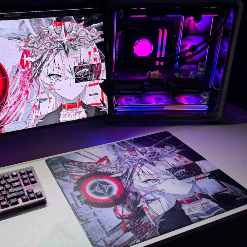 Aimstar Overload E-Sports Gaming Mouse Pad Tempered Glass for FPS