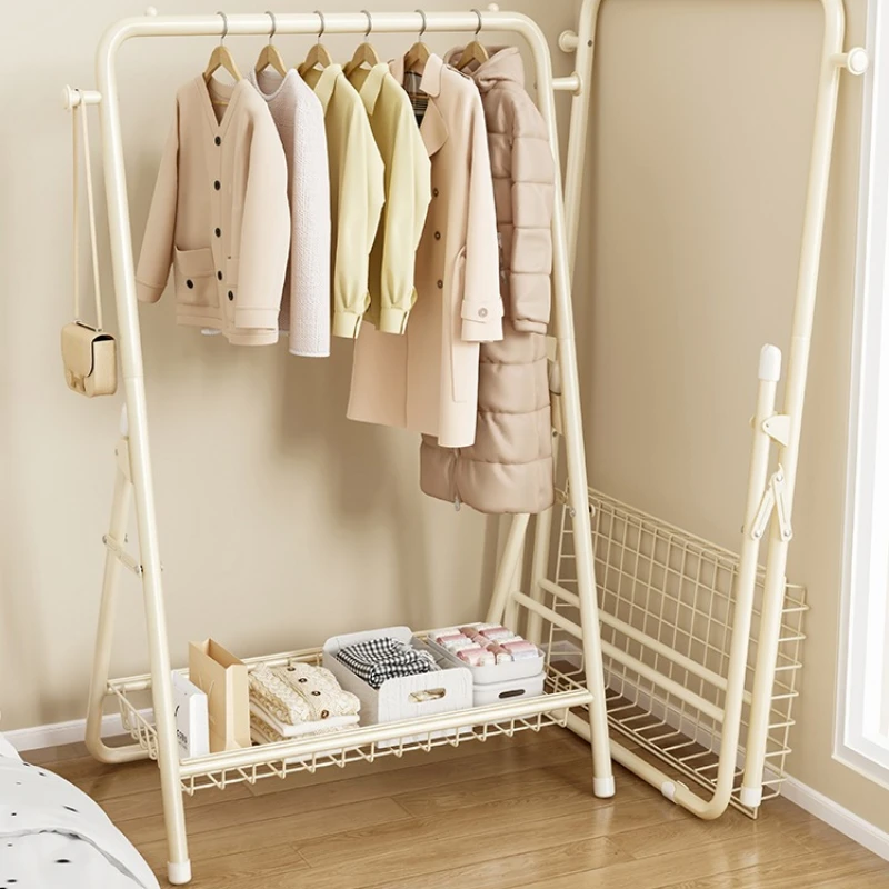 ey-Floor-to-ceiling Clothes rack indoor household Hanger stand Multi-Functional вешалка напольная