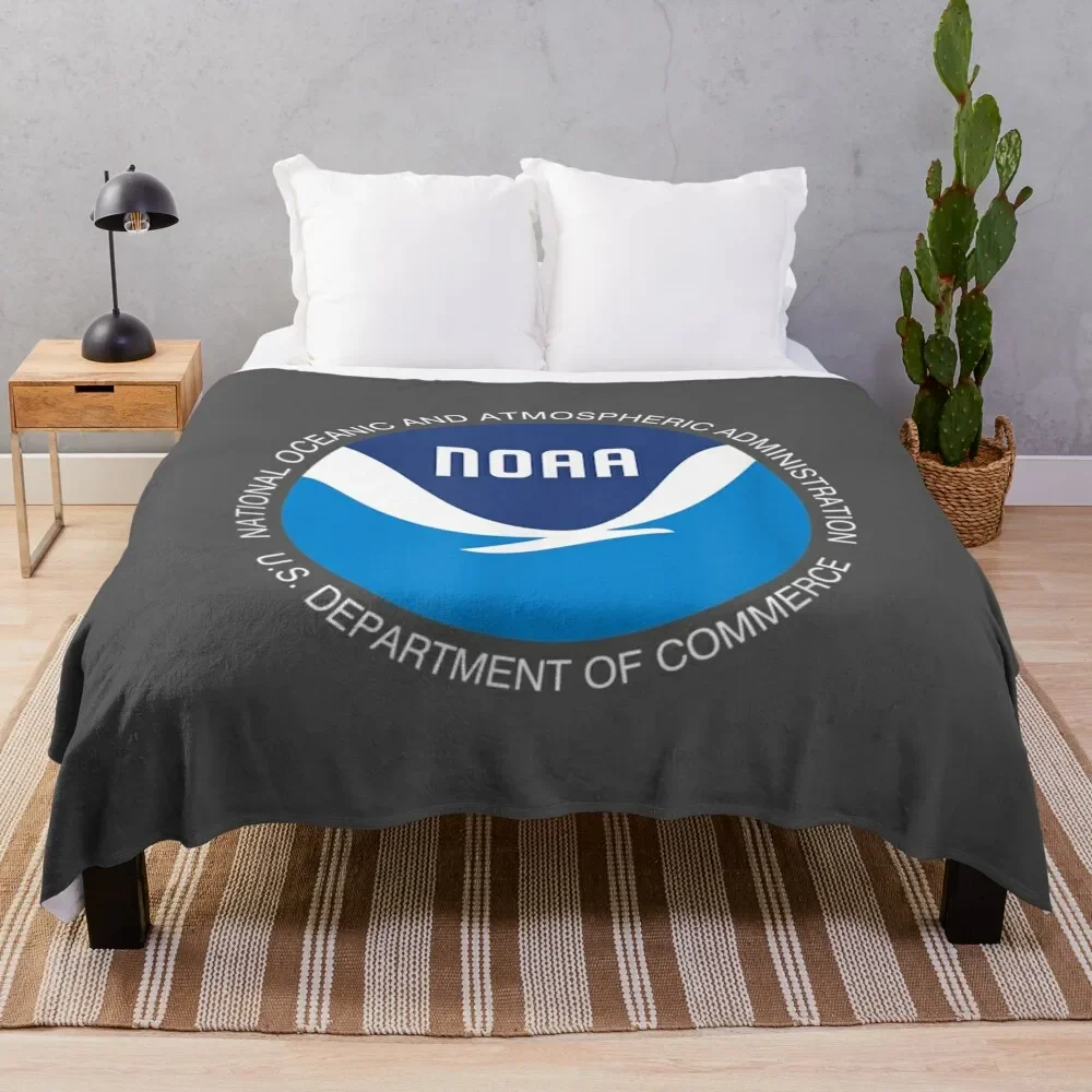 NOAA National Oceanic and Atmospheric Administration Throw Blanket Blankets Sofas Of Decoration Luxury Thicken Blankets