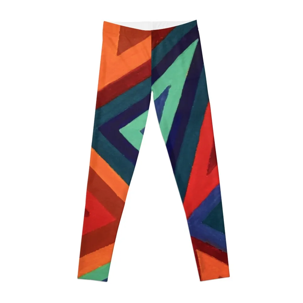 

Geometric Triangles Leggings Sports pants woman sports shirts gym trousers gym sportswear woman Womens Leggings