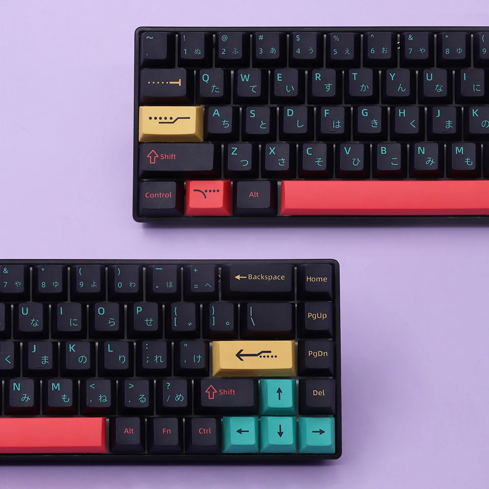 GMK Metropolis  keycap Japanese  PBT cherry profile key caps  for  40 percent  anne pro 2 ck61 gk61 gk64Mechanical Keyboard