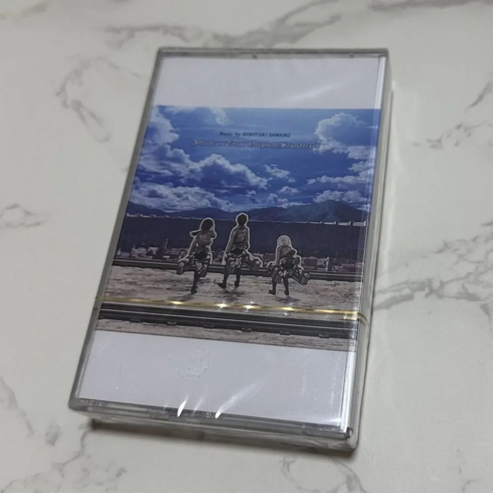 

Новая запечатанная кассета: Японский аниме-саундтрек, коллекция рок-музыки с буклетом текстов песен, классические вокальные песни для