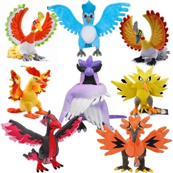 Anime Galarian Zapdos Moltres Articuno Ho-Oh Plush Stuffed Doll Plush Toys Children Soft Pp Coton Kids Birhday Christmas
