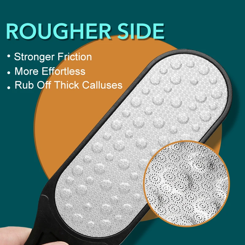 1PCS Foot File Callus Remover for Feet Double-Sided Colossal Pedicure Tools Cracked Heel Dry Foot Rasp