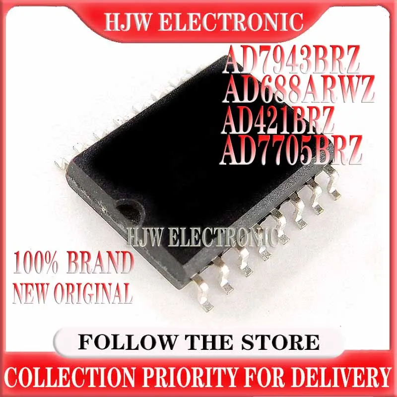 

AD421BRZ AD7705BRZ AD7943BRZ AD7804BRZ AD688ARWZ New original authentic digital-to-analog conversion chip DACIC SOIC-16