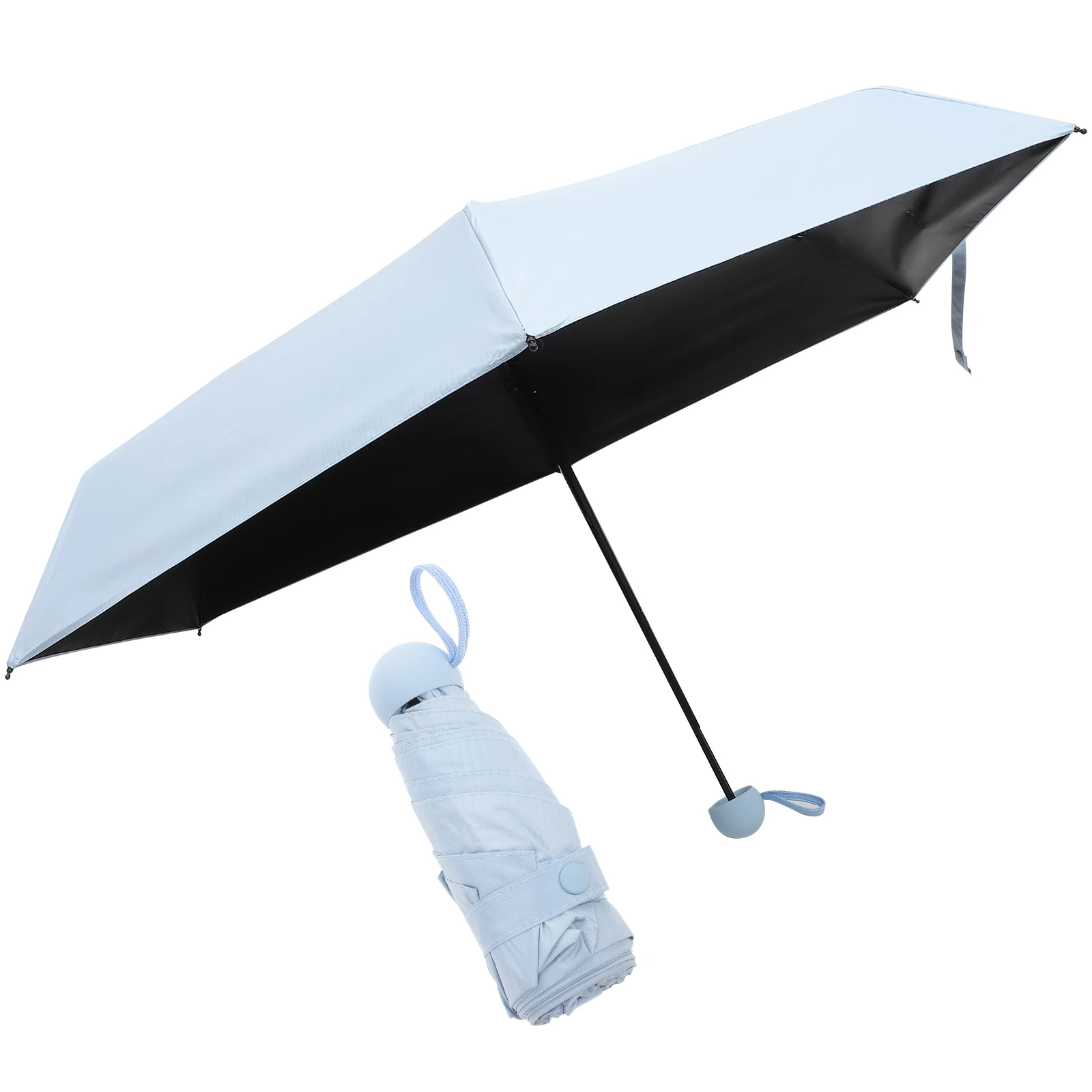 

Folding Umbrella Mini 3-stage Automatic Sun Travel Lightweight Portable Waterproof Durable Small Parasol