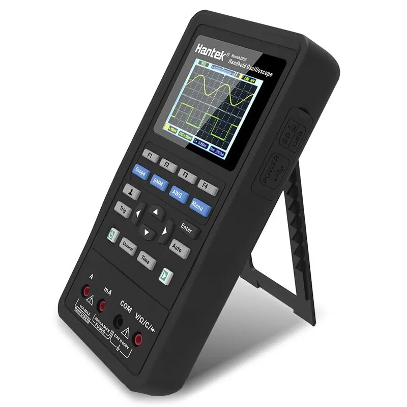 Hantek Oscilloscope + Source + Multimeter: One Machine Multi-purpose 2C42 Handheld Oscilloscope