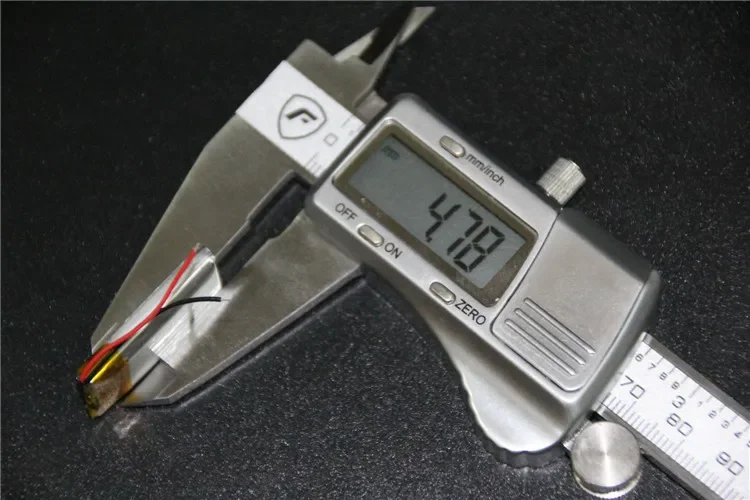 SBH52 fone de ouvido Bluetooth inteligente bateria de polímero de lítio de 3,7 V 501630   célula de íon-lítio recarregável MP3 core 150mAh