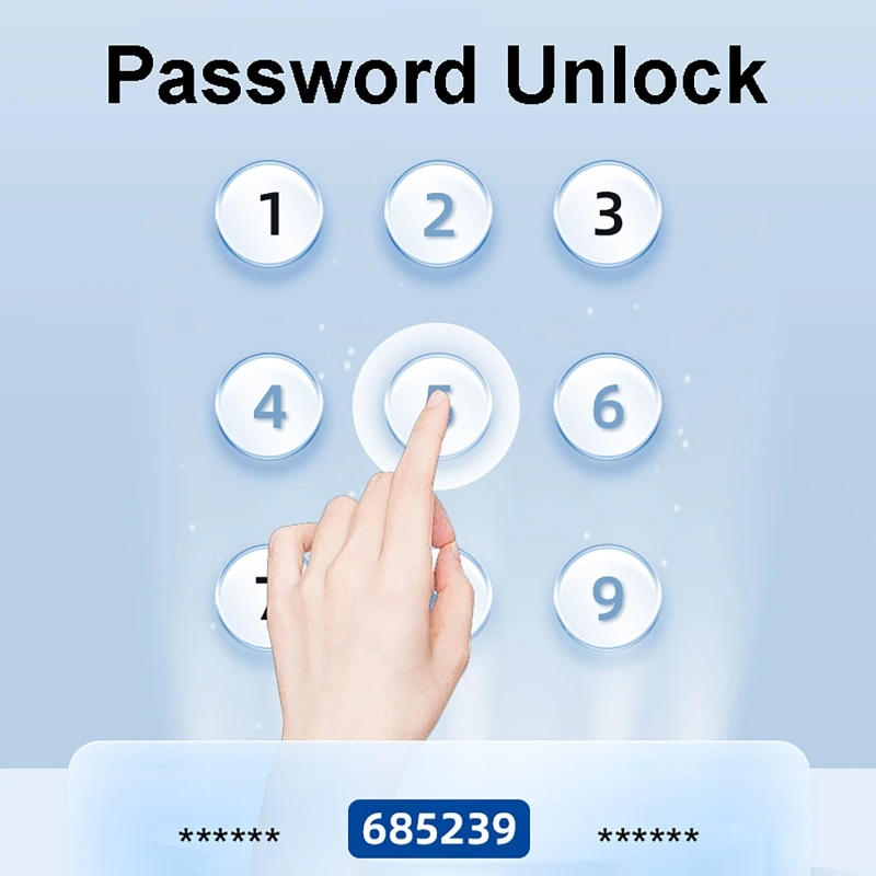 Tuya o TTLock Smart Door Lock APP per impronte digitali Password Sblocco chiave scheda IC Sblocco touchscreen IP67 con schede IC per la sicurezza