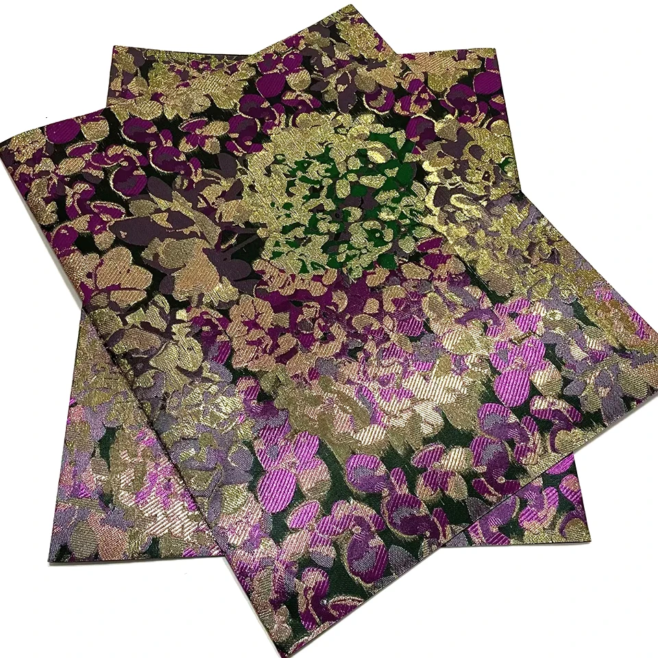 

Nigerian/African Gele Head Wrap Fabric 2pcs,2.5Yards African Ready Made Gele Fabric Aso-Oke Headtie Auto Gele Headgear TXH-14-6