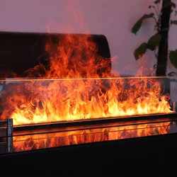-Fire 60 Inch Electric Fireplace Inserts 3D Water Steam Electric Fireplace