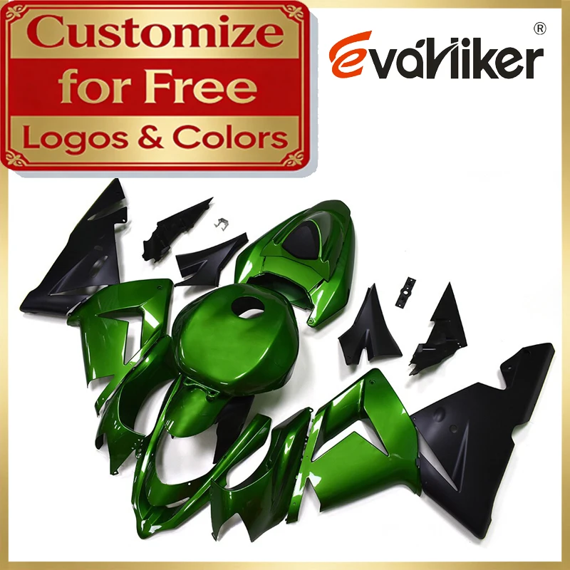 

Motorcycle Fairing For ZX10R 2004 2005 green ABS Plastic Injection Fairing Set ZX-10R 04 05 Custom Color and Graphic Options