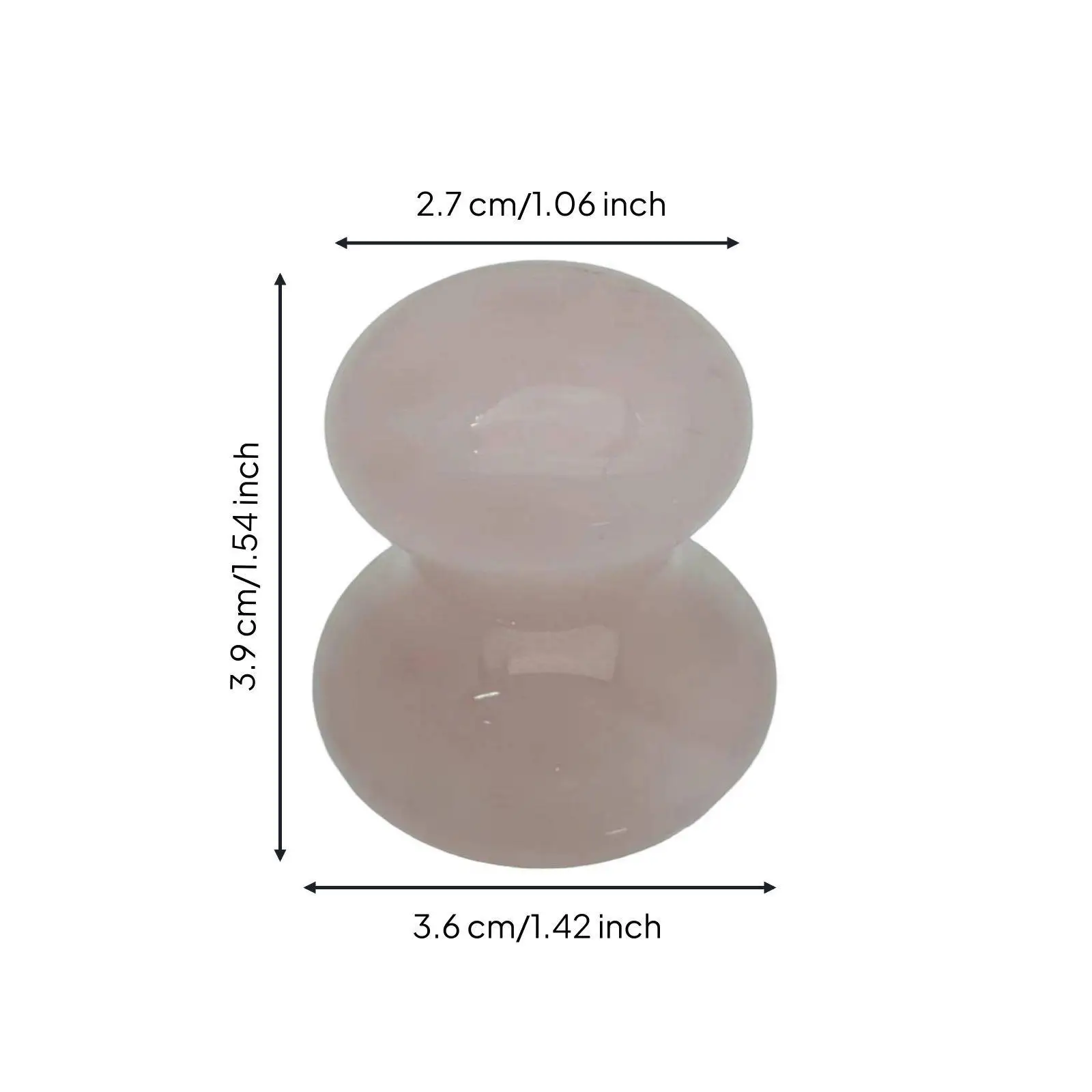 Crystal Massage Roller Mushroom Design Facial Massage Tool for Neck Shoulder and Home Spa Use