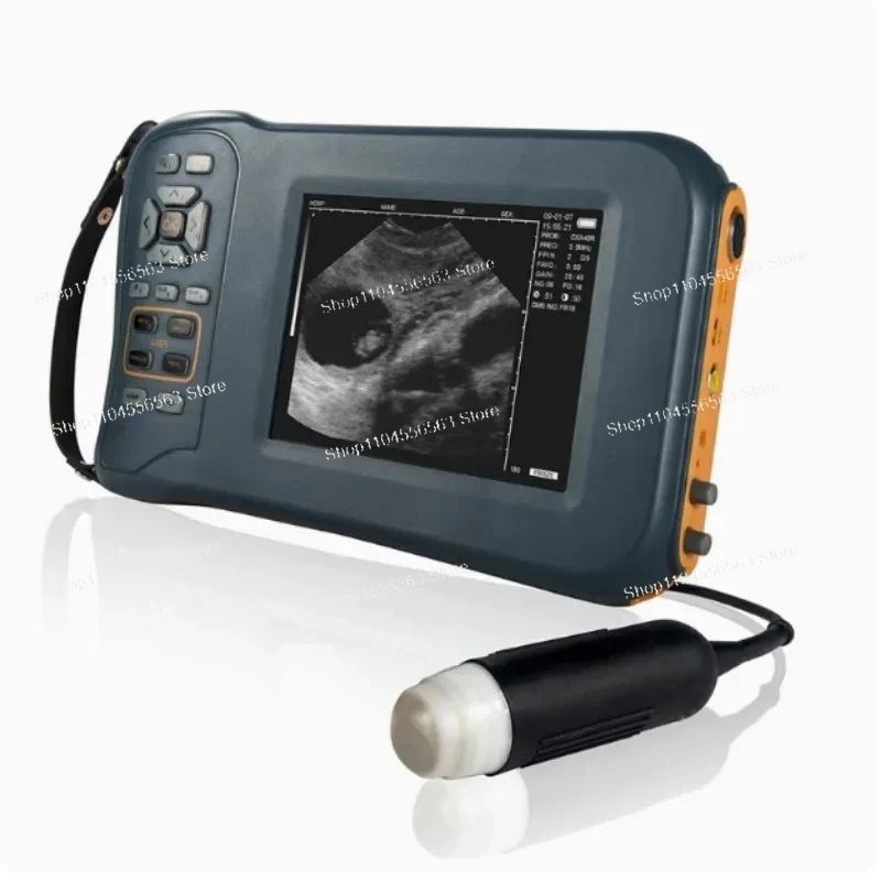 

Portable Veterinary Ultrasound Scanner with 5.8 Inch Display for Pregnancy Testing in Sheep Pig Cow Horse Farm Equipment